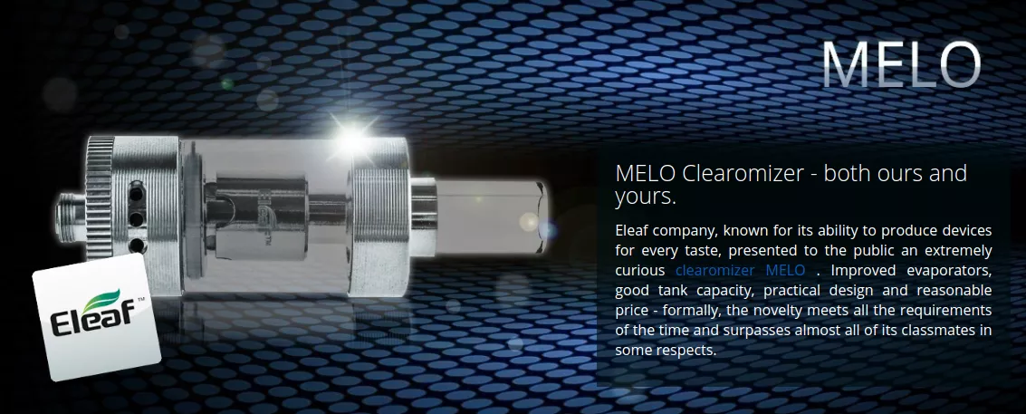MELO Clearomizer - both ours and yours.